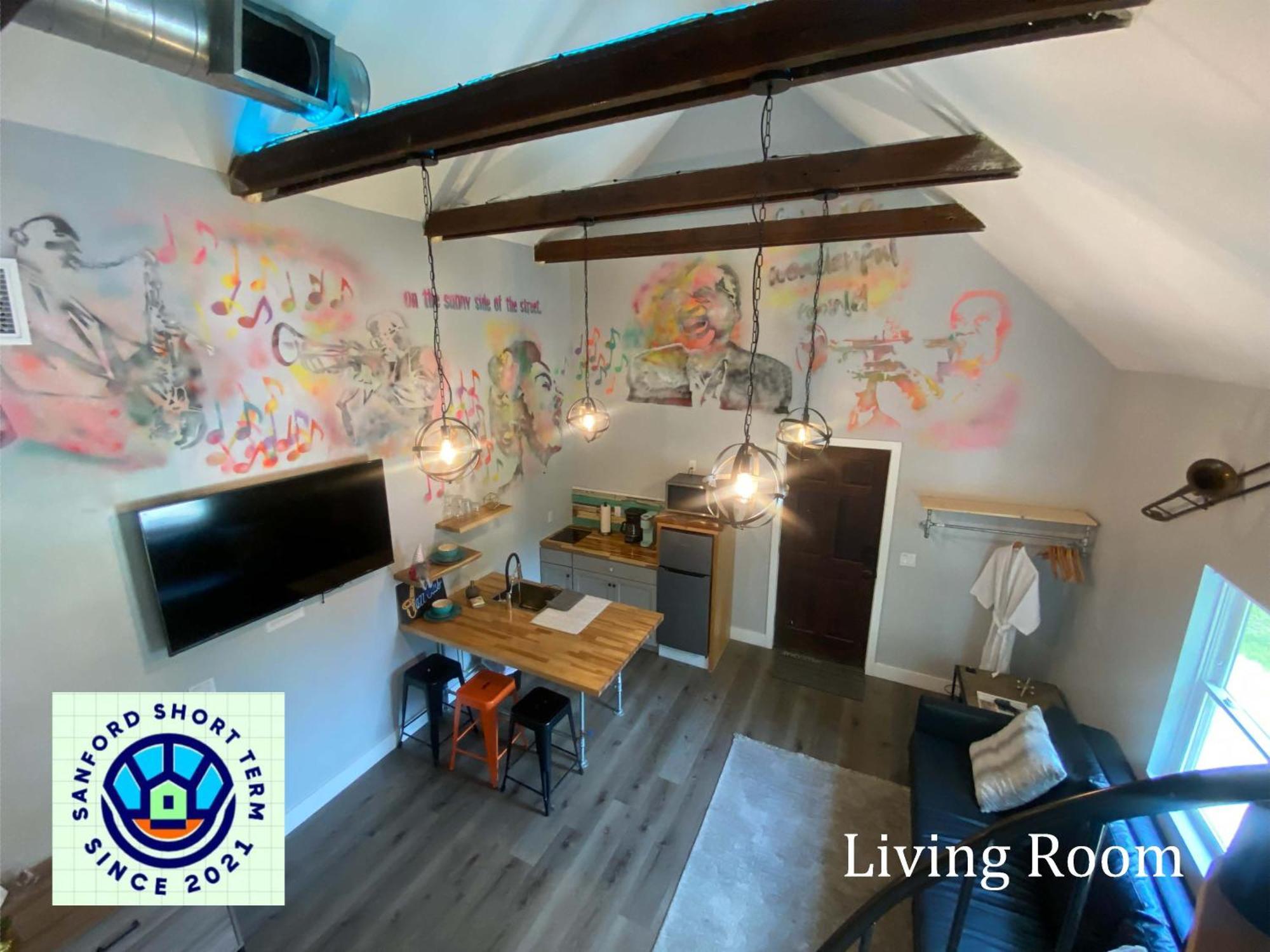Ferienwohnung The Jazz Loft Sanford Exterior foto